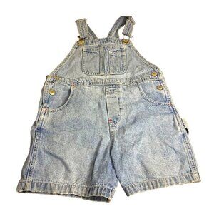 The Perfect Fit Classic Baby Gap Vintage Denim Light Wash Overalls Size 4 Years 